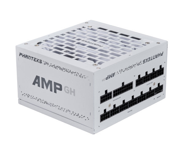 Блок питания 850Вт PHANTEKS AMP GH 850W White (APFC,120мм,4PCI-E,3SATA,12VHPWR,80+Gold,полностью модульный,ATX 3.1)[PH-P850GH_WT01]