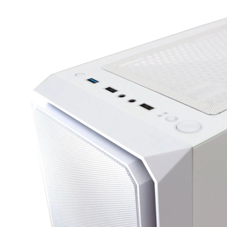 Корпус ATX Б_БП BaseTech eXtreme GFX-03 (USB3.0,Audio,TG,белый,4х120мм ICE BLUE RGB)[BT-GFX-03W-MESH-4F-IB]
