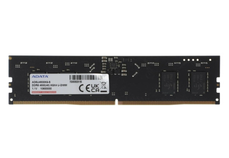Модуль памяти DIMM DDR5 8Гб 4800МГц A-Data [AD5U48008G-S] CL40
