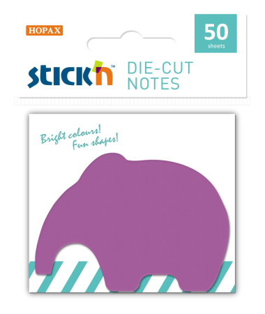 Блок самоклеящийся Stick`n "Слон" 50л. (21780)