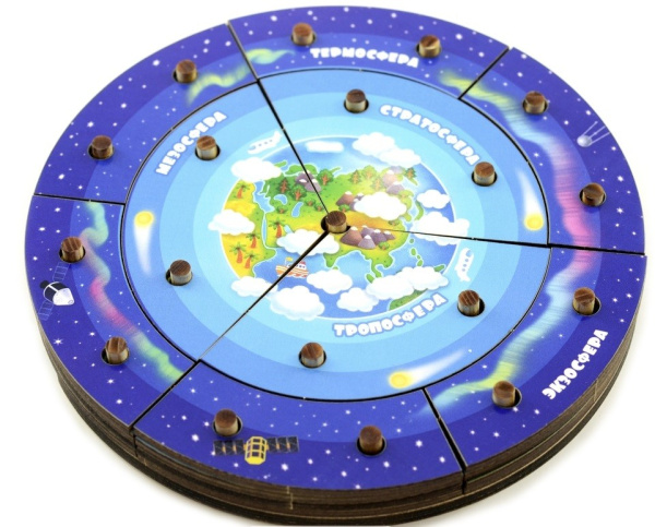 ТИМБЕР Головоломка "Планета" IG0348