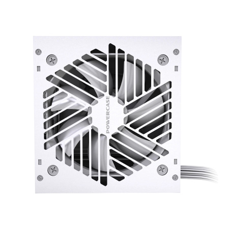 Блок питания 700Вт Powercase PW700 White (APFC,120мм,2PCI-E,5SATA,80+)[PSW-700W-DC]