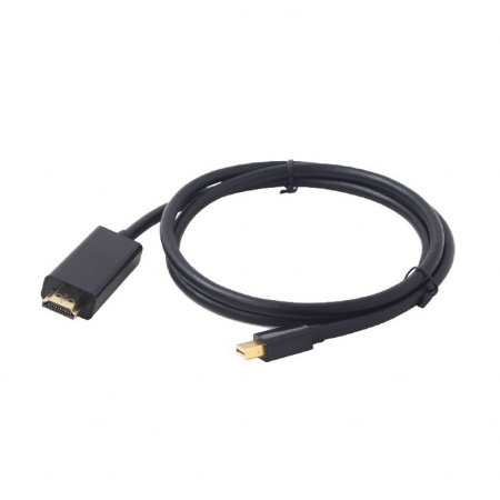 Кабель miniDP(m) - HDMI(m)  1.8м Cablexpert, позол. контакт, черный, пакет (CC-mDP-HDMI-6)