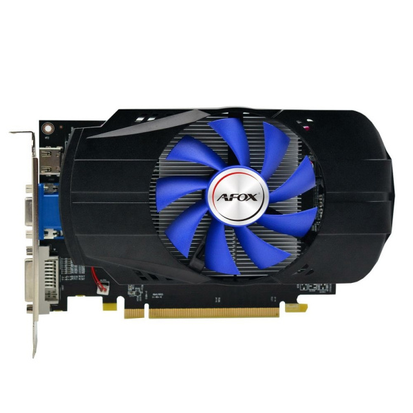 Видеокарта Radeon R7 350 Afox 2Гб GDDR5,128bit,VGA,DVI,HDMI (R7350-2048D5H4-V3) ret