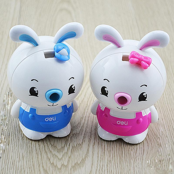 Точилка механическая DELI "Кролик" (0676)