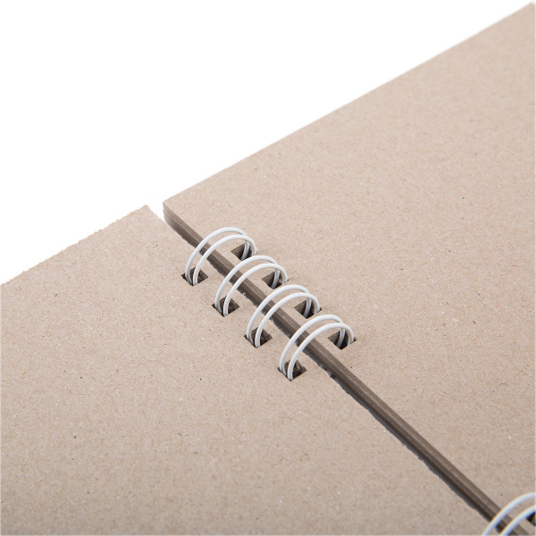 Заготовка для альбома (на пружинке) 1250 г/квм "Mr.Painter" ZKL-06 A5 19.8 x 14 см 6 л. 02 Белая пружина