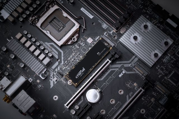 SSD-накопитель M.2 500Гб Crucial P3 [CT500P3SSD8] (QLC 3D NAND,NVMe,3500/1900 Мб/с)