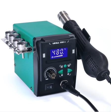 Паяльная станция Yihua 959D-II, фен турбинный 100..480С, 700вт