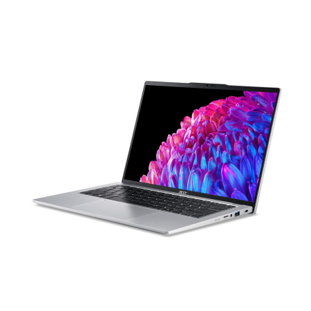 Ноутбук Acer Swift Go 14 SFG14-73-56KL Intel Core Ultra 5 125H/16Gb (soldered D5)/SSD512Gb/UMA/14"/OLED/WQXGA+/2880x1800/90Hz/NoOS/Silver/1.25kg
