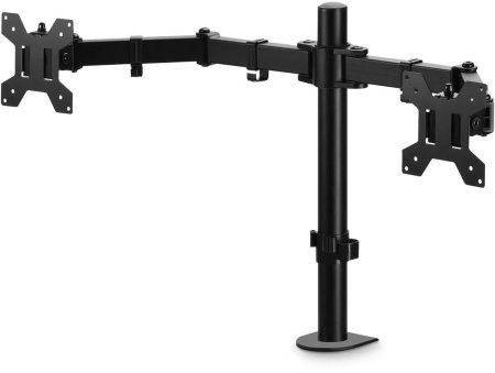 Кронштейн для мониторов Buro M052 черный 15"-27" макс.16кг крепление к столешнице