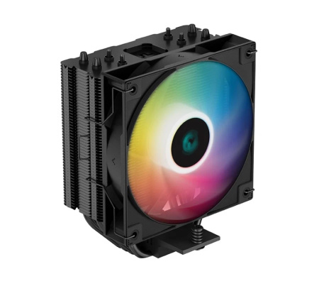 Кулер S115x/1200/1700/20XX/AM5/AM4 DEEPCOOL AG400 BK ARGB (220W/120mm/500-2000rpm/ARGB)
