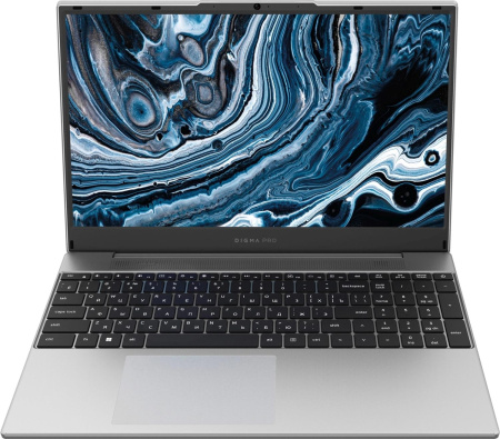 Ноутбук Digma Pro Breve Ryzen 5 7430U 16Gb SSD512Gb AMD Radeon Graphics 15.6" IPS FHD (1920x1080) Windows 11 Pro silver WiFi BT Cam 4500mAh (DN15R5-ADXW09)