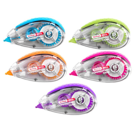 Корректирующая лента Berlingo 5мм.*6м. "Blitz"  (Fks_06010)