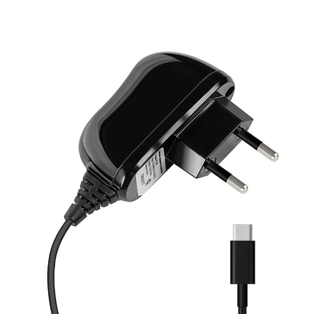 Зарядное_устройство USB_Type-C 2.1A Deppa черное (23150)