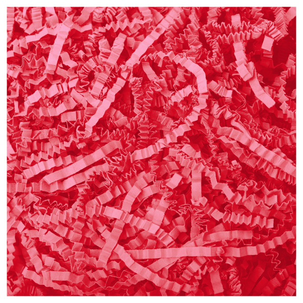 Бумажный наполнитель 2мм, MESHU, 100г, красный (MS_55198)