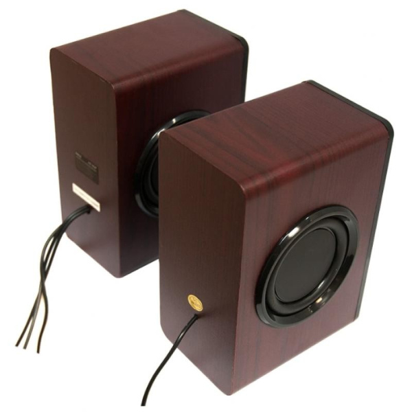 Актив.колонки 2.0 Dialog Stride AST-25UP 6Вт, питание от USB, MDF, Cherry