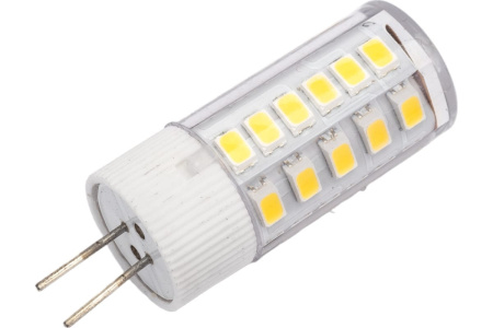 Лампа светодиодная G4 12в 3Вт 4000K IEK LLE-Corn-3-012-40-G4
