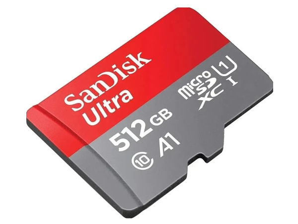 Карта памяти MicroSDXC 512Gb SanDisk Ultra Class 10 UHS-I U1 A1 (без адаптера)R 150MB/s
