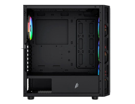 Корпус E-ATX Б_БП 1STPLAYER FIREBASE XP-E (USB, Audio, 4x120mm LED, черный)[XP-E-4F1]