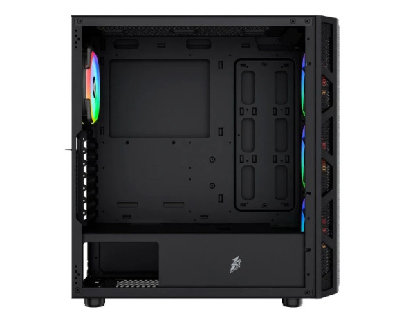 Корпус E-ATX Б_БП 1STPLAYER FIREBASE XP-E (USB, Audio, 4x120mm LED, черный)[XP-E-4F1]