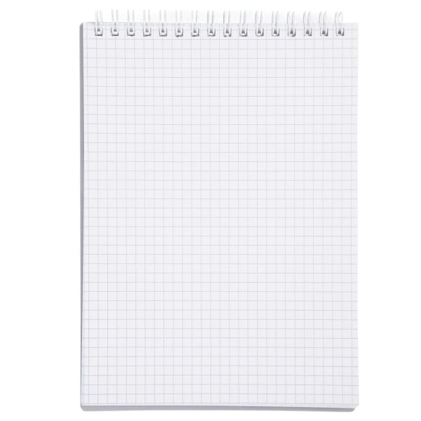 Блокнот Hatber А5 80л. "CANVAS" пласт. обложка, серый, гребень, 80Б5В1гр_05314