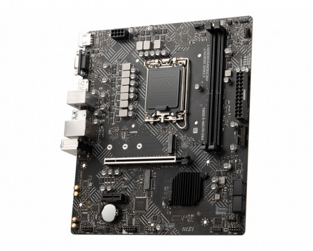 Мат.плата S1700 H610 MSI PRO H610M-G DDR4 (mATX,2DDR4,M.2,4SATA3,VGA,HDMI,PC3200)