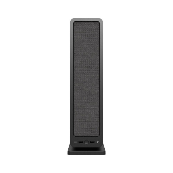Корпус без блока питания/ Case Fractal Design Ridge, 2x140mm, 2xUSB-A 3.2 + 1xUSB 3.2 Type-C, SFX PSU Support, mITX Black