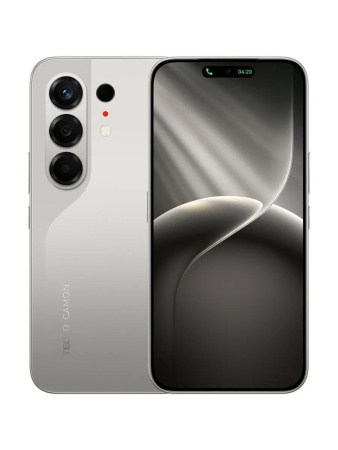 Смартфон Tecno Camon 50 12Гб 256Гб Nebula Titanium 6.78", AMOLED, 2644*1208, 2*2.2+6*2ГГц, 50+8Мп, 32Мп, 4G, NFC, 6500мАч, And 16