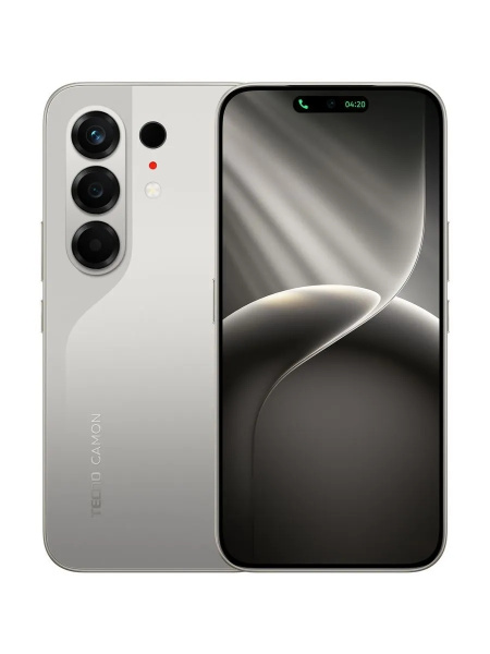 Смартфон Tecno Camon 50 12Гб 256Гб Nebula Titanium 6.78", AMOLED, 2644*1208, 2*2.2+6*2ГГц, 50+8Мп, 32Мп, 4G, NFC, 6500мАч, And 16