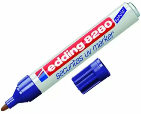 Маркер Edding 8280, для нанесения скрытой УФ маркировки