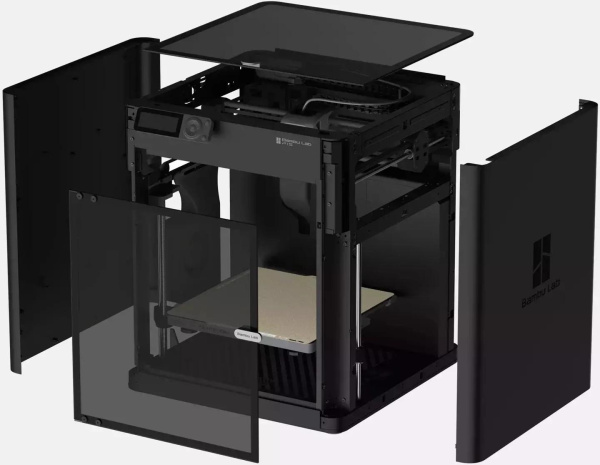 Принтер 3D Bambu Lab P1 S Combo 256x256x256мм ABS/PLA/PETG/Flex/ASA/PC/PET/TPU