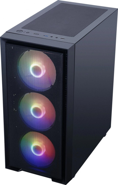 Корпус Accord ACC-M203 черный без БП mATX 2xUSB2.0 1xUSB3.0 audio bott PSU