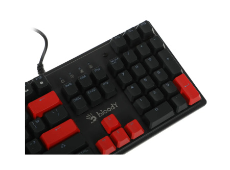 Игровая клавиатура USB A4Tech Bloody S510N механическая, Black