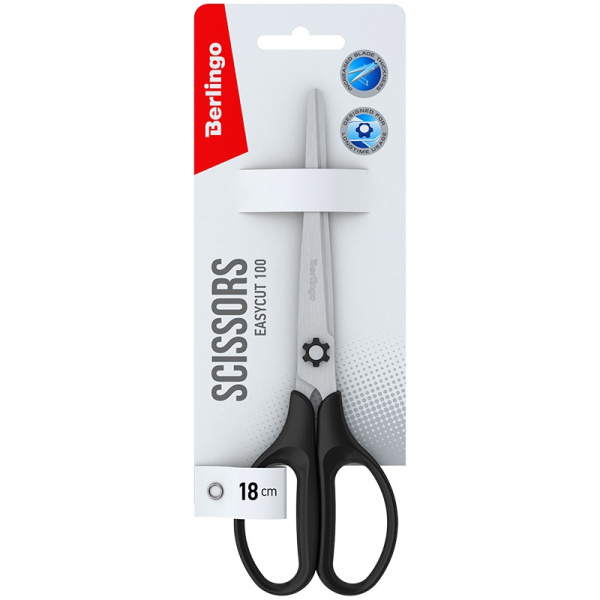 Ножницы 18см. Berlingo "Easycut 100" (DNn_18040)