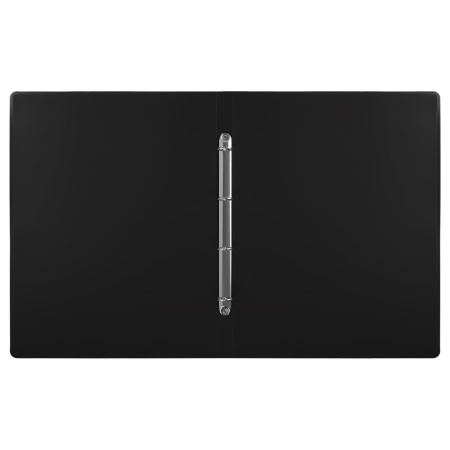 Папка 4 кольца OfficeSpace А3, 27мм, 800мкм, вертикальная, черная (363206)