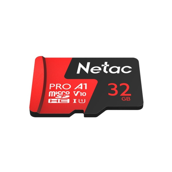 Карта памяти MicroSDHC 32GB Netac P500 PRO Extreme PRO Class10 U1 [NT02P500PRO-032G-S](без SD адаптера) 100 Мб/с