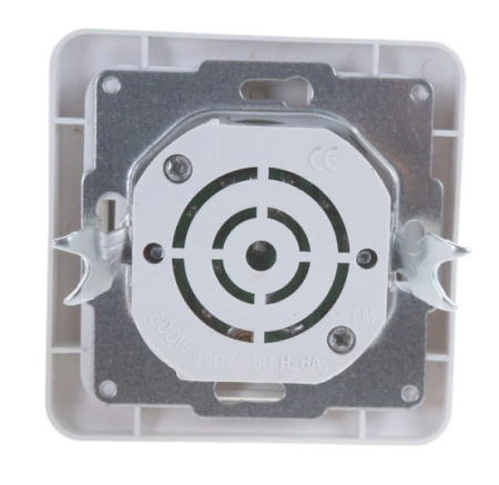 Диммер встраиваемый, белый, 600W, InHome, Classico 2111