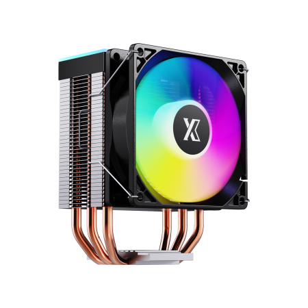 Кулер S115х/1200/1700/1851/AMx XASTRA AE903 FRGB (130W/92mm/800-2400rpm/FRGB/3 тепл.трубки)