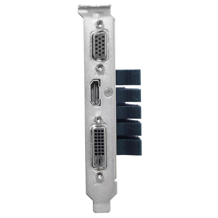 Видеокарта GeForce GT710 Asus 2Гб EVO GDDR5,64bit,DVI,HDMI,VGA,LP,пассивная(GT710-SL-2GD5-BRK-EVO) ret
