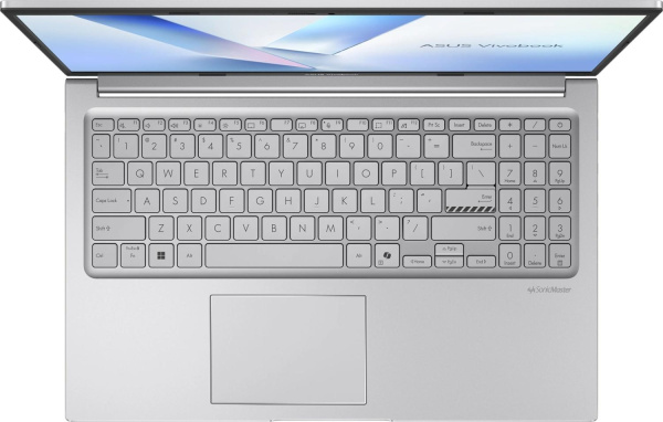 Ноутбук Asus Vivobook 15 X1504MA-BQ058 Core 5 320 16Gb SSD512Gb Intel Graphics 15.6" IPS FHD (1920x1080) без ОС silver WiFi BT Cam (90NB17I2-M01120)