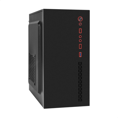 Корпус mATX Б_БП ExeGate BAA-403U (2*USB2.0+1*USB3.0,Audio,черный)