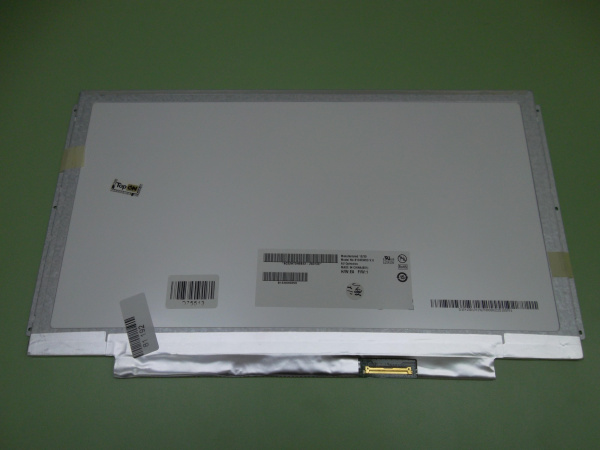 Матрица для ноутбука 13.3" 1366x768 LED 40 pin Slim LTN133AT27, LP133WH2(TL)(E1) глянцевая