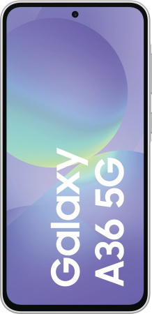 Смартфон Samsung Galaxy A36 SM-A366 8Гб 256Гб Серый 6.7", AMOLED, 2340*1080, 4*2.4+4*1.8ГГц, 50+8+5Мп, 12Мп, 5G, NFC, 5000мАч, And 15
