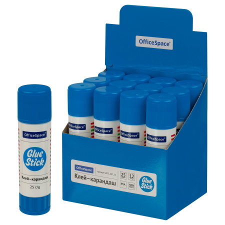 Клей-карандаш OfficeSpace 25гр. (GS25_247_12)