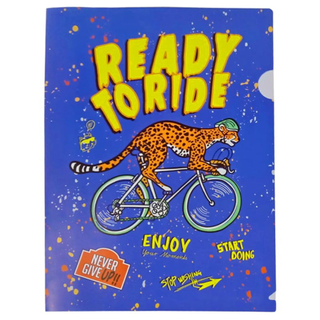 Папка-уголок А4 180мкм, "SWAG" с рисунком (HPR144)