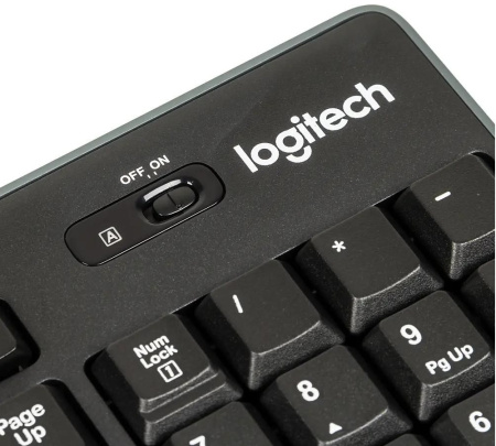 Беспроводной комплект Logitech Combo MK270 (920-003381) (с кириллицей, USB, 112+8 клавиш, Multimedia)