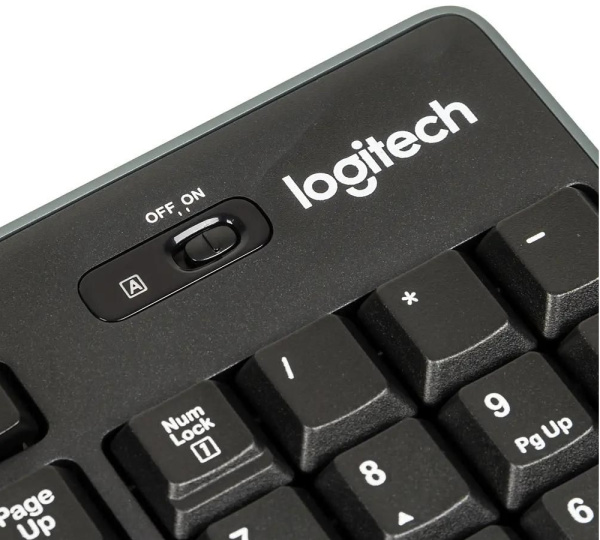 Беспроводной комплект Logitech Combo MK270 (920-003381) (с кириллицей, USB, 112+8 клавиш, Multimedia)