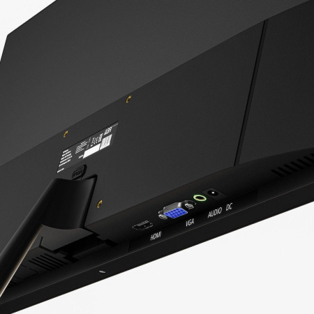 Монитор 21.5" ABR Technology MS215HQ-v1 Black  (VA, 1920x1080, 4ms, 220cd, 100Hz, 1xVGA + 1xHDMI(2.0), Vesa: 100x100, Speakers,ExPSU)
