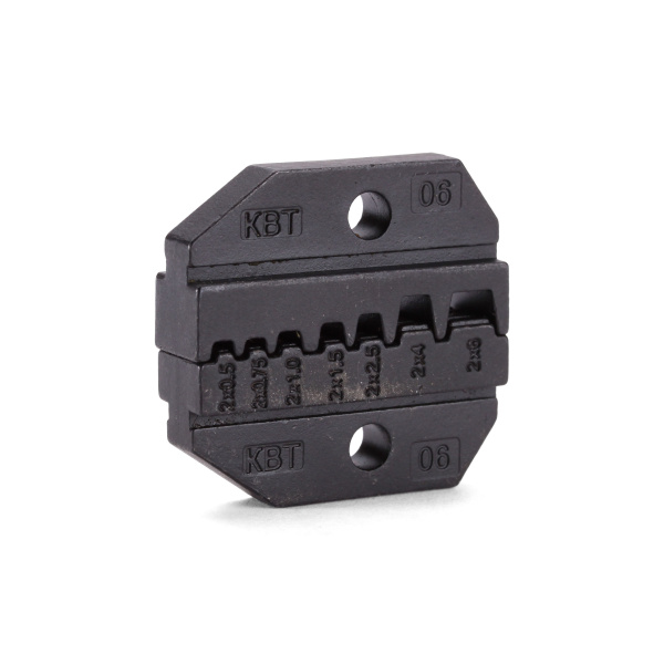 Матрица кримпера КВТ МПК-06, ГМЛ ТМЛ 0.25…10.0мм², обжим клиновидный, для СТВ СТК