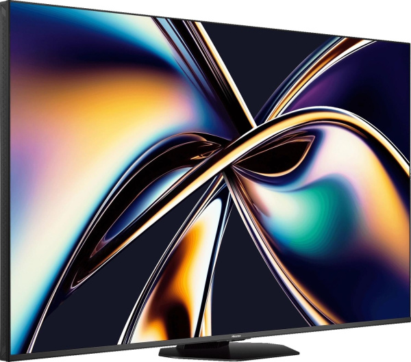 Телевизор QLED Hisense 55" 55UR8S черный 4K Ultra HD 180Hz DVB-T DVB-T2 DVB-C DVB-S DVB-S2 USB WiFi Smart TV